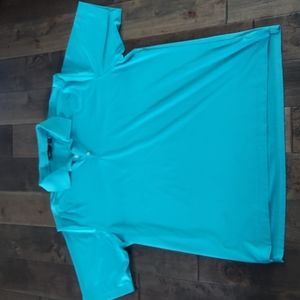 Aqua Polo shirt